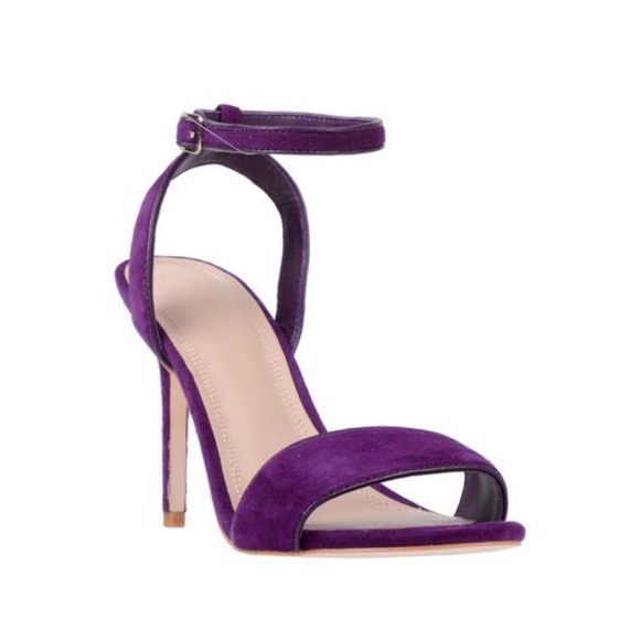 New Sandro Women's Purple Sandals straps 39 - Picture 4 of 15